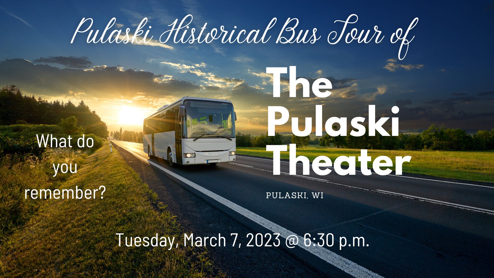 Pulaski Historical Bus Tour 2023